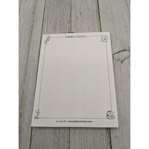 Cranium Cadoo Game 2002 Drawing Pad Paper Replacement Part Piece